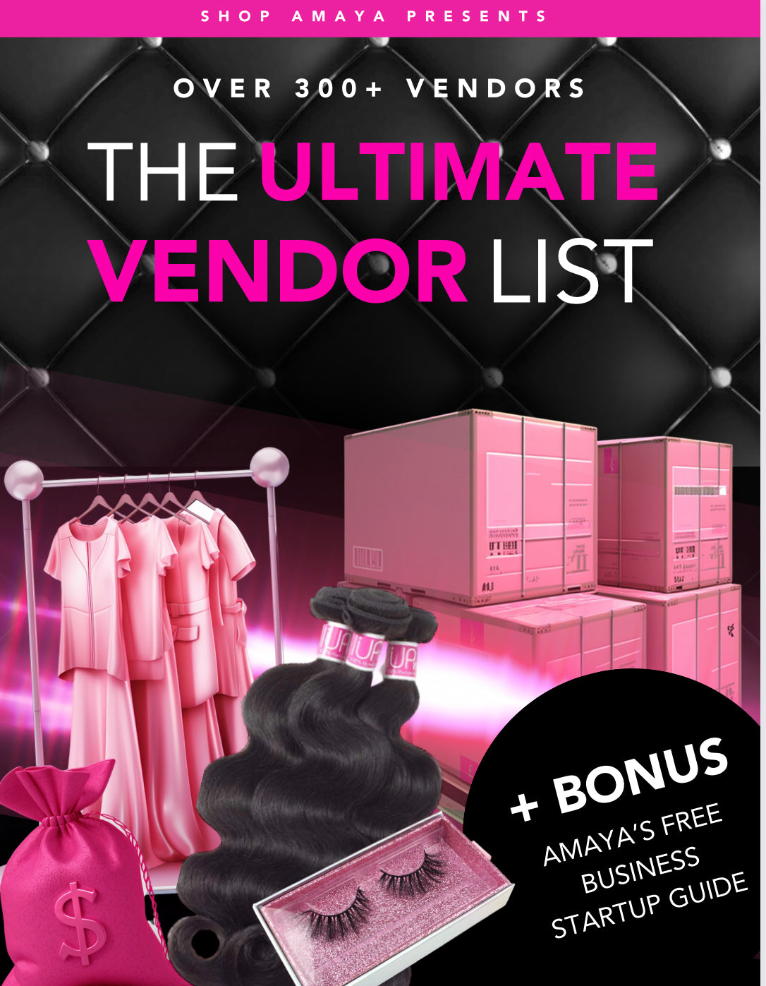 The Ultimate Vendor List + Business Startup Guide