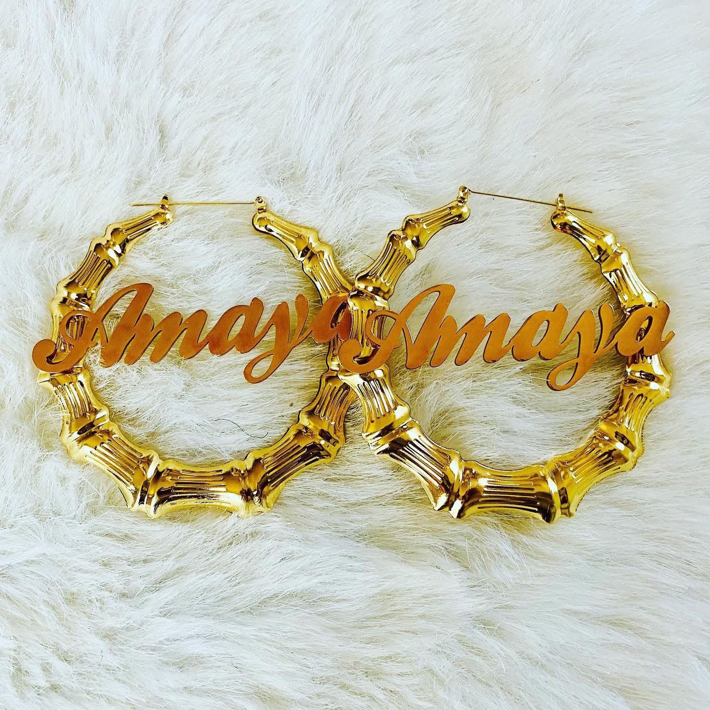 Custom Name Hoops