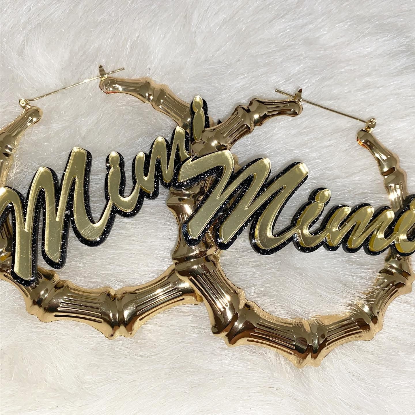 Custom Name Hoops