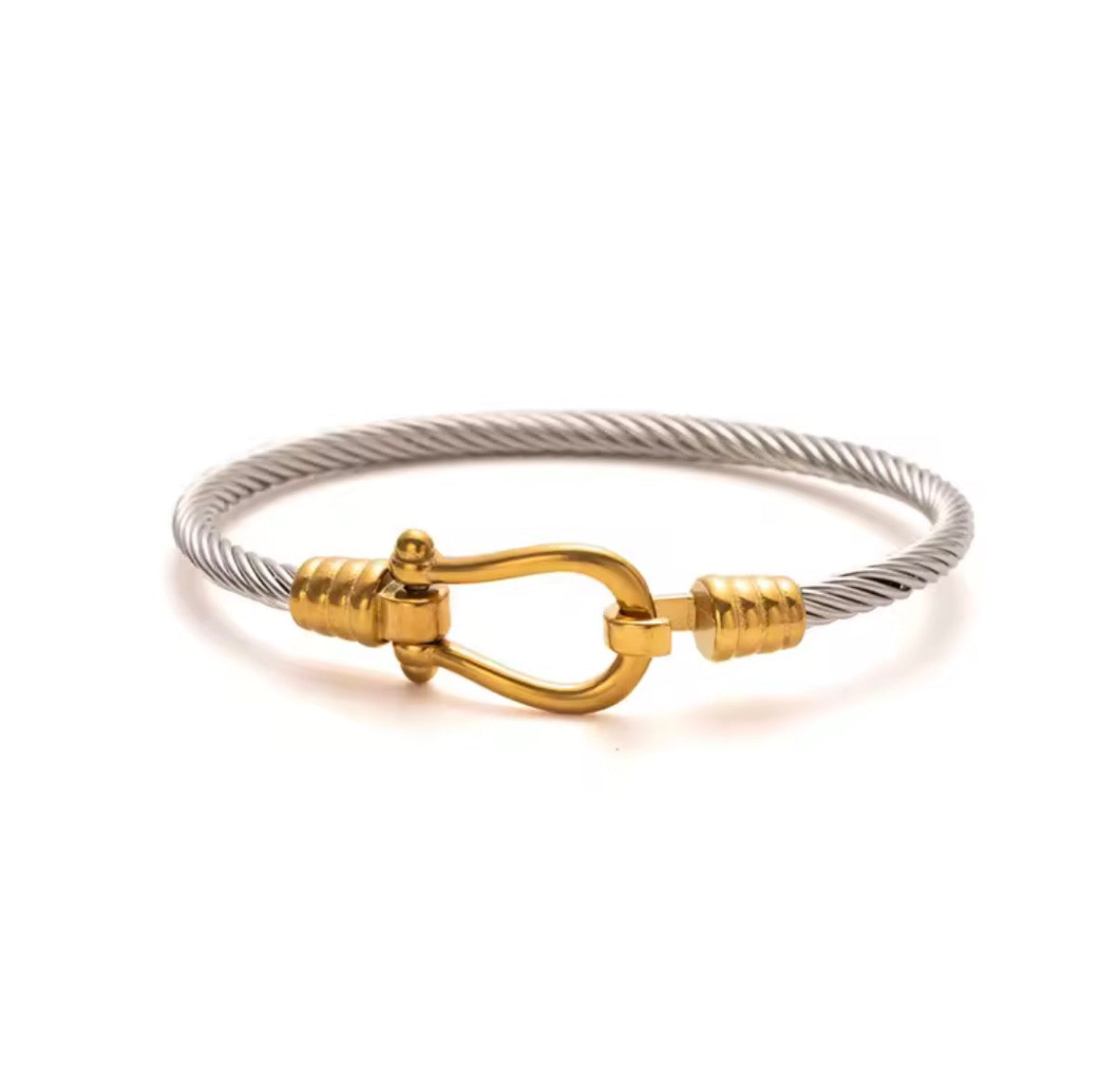 Mixed Metal Bangle